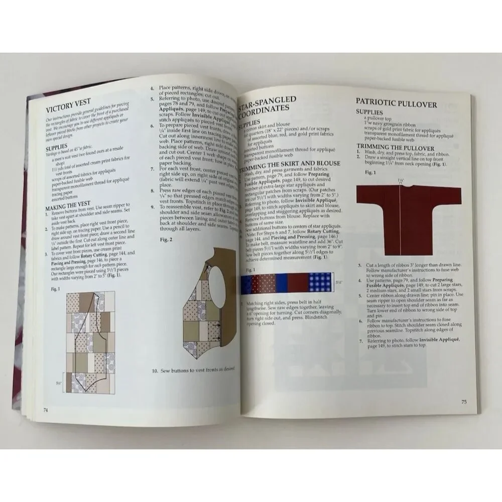 Quick-Method Liberty Quilts Book By Leisure Arts 1996 Paperback (VTG)
